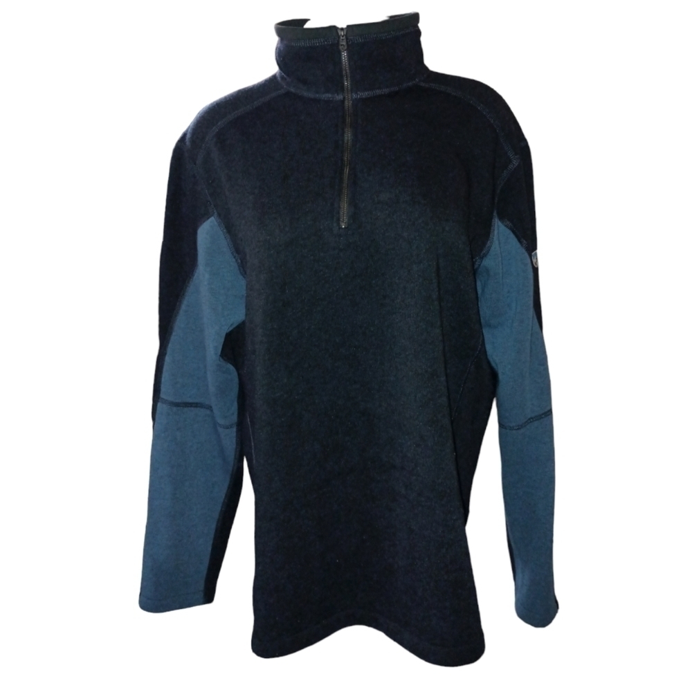 Kuhl 1/4 Zip Pull Over Fleece Sweater Size L